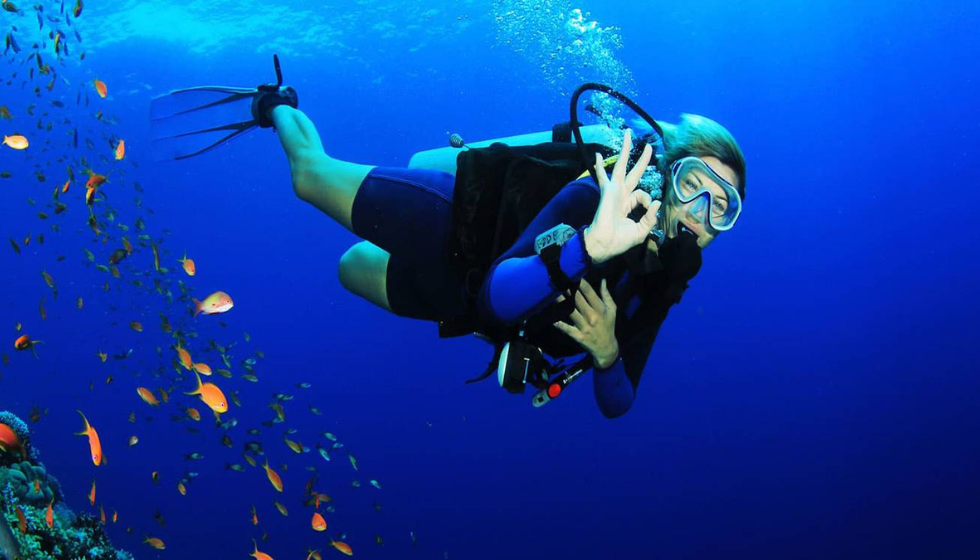Sharm El Sheikh'te Kıyıdan Dalış Girişi
