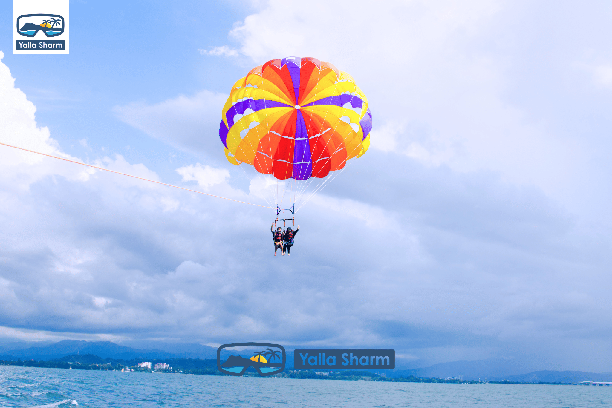 Parasailing a Sharm El Sheikh
