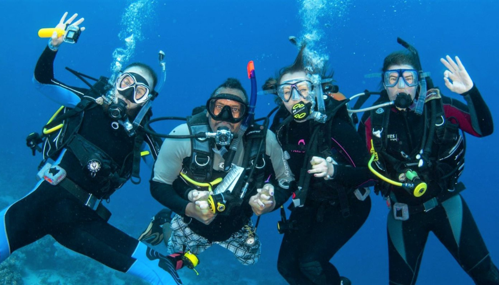 Sharm El Sheikh'te Kıyıdan Dalış Girişi